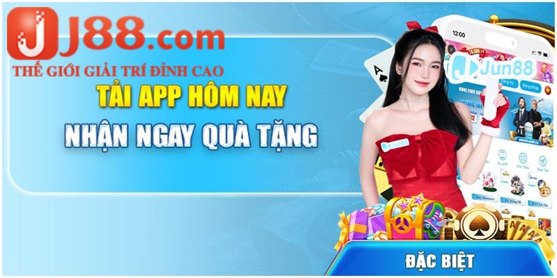 Khuyến mãi J88 khi tải app thành công